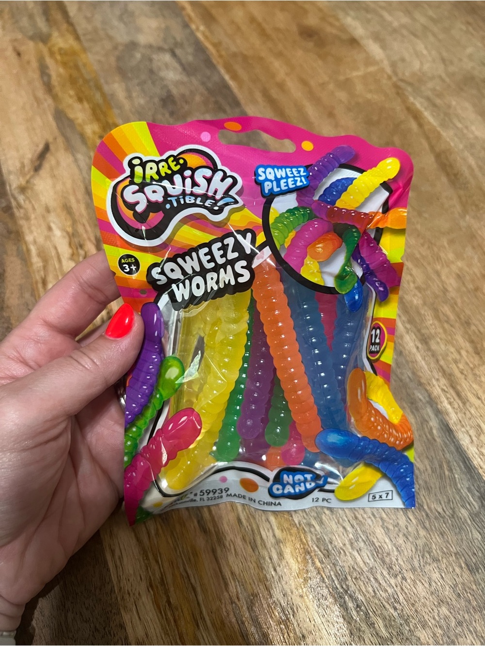 Sqweezy worms Toy Pack
